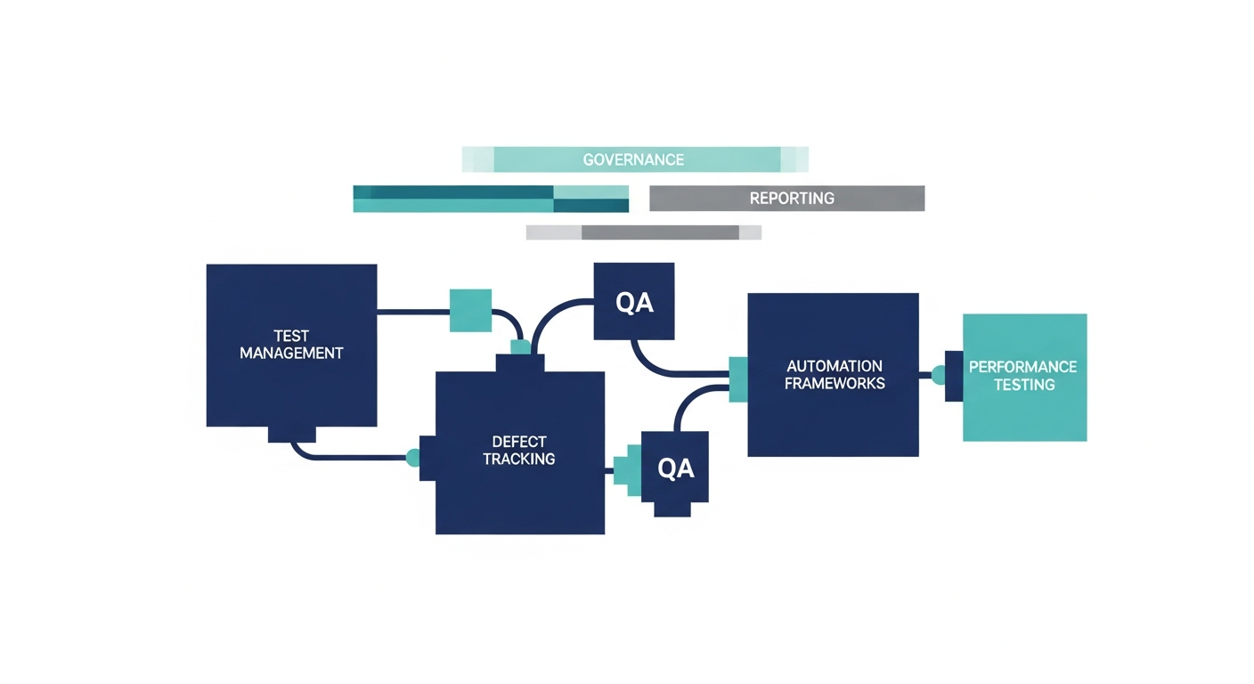 Software QA Architecture visualization